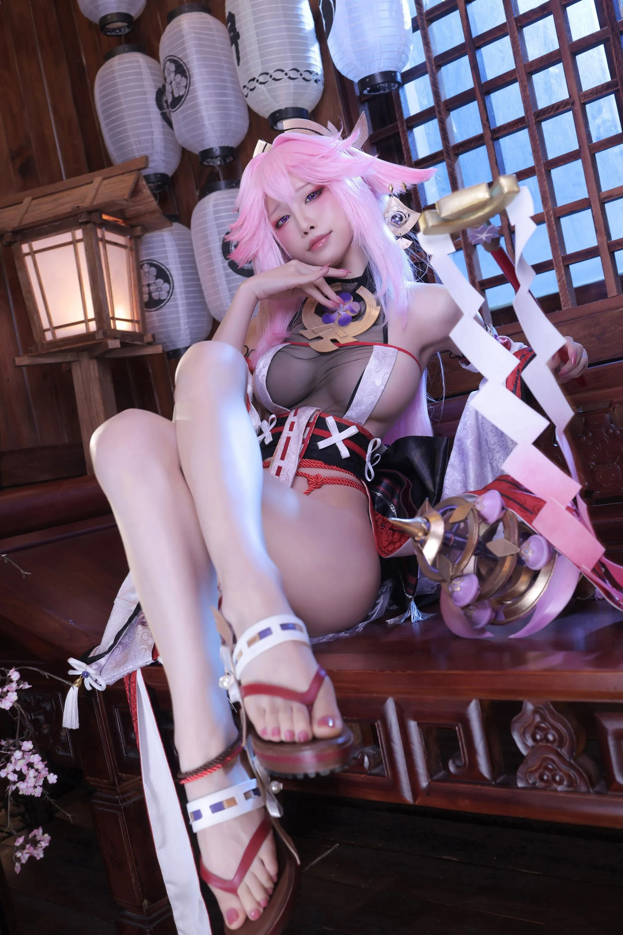 水淼Aqua – NO.128 新八重神子 [93P]插图6
